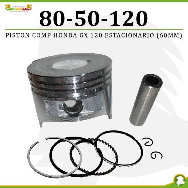 PISTON COMP HONDA GX120 ESTACIONARIO (60MM)