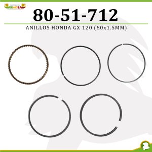 ANILLOS HONDA GX120 (60×1.5MM)