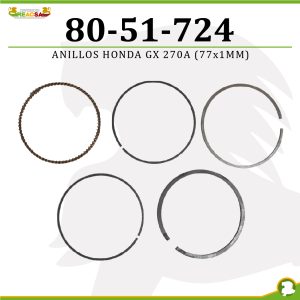 ANILLOS HONDA GX 270A (77X1MM)