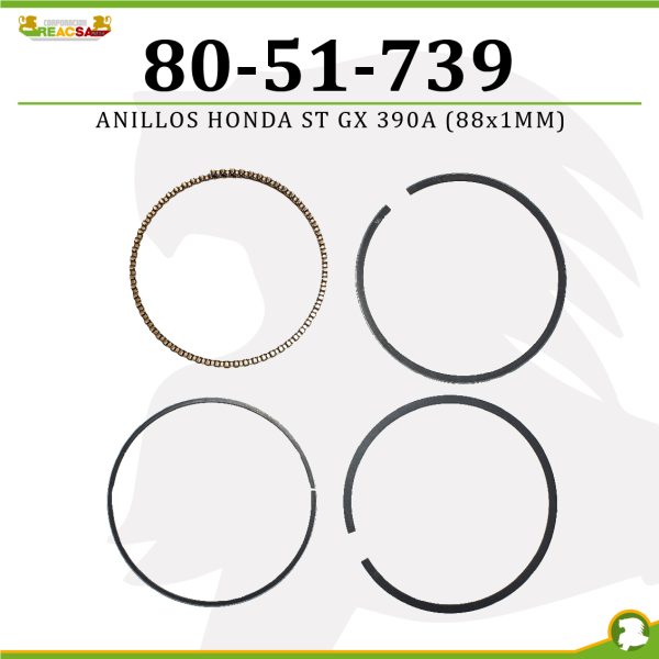 ANILLOS HONDA ST GX 390A (88X1MM)