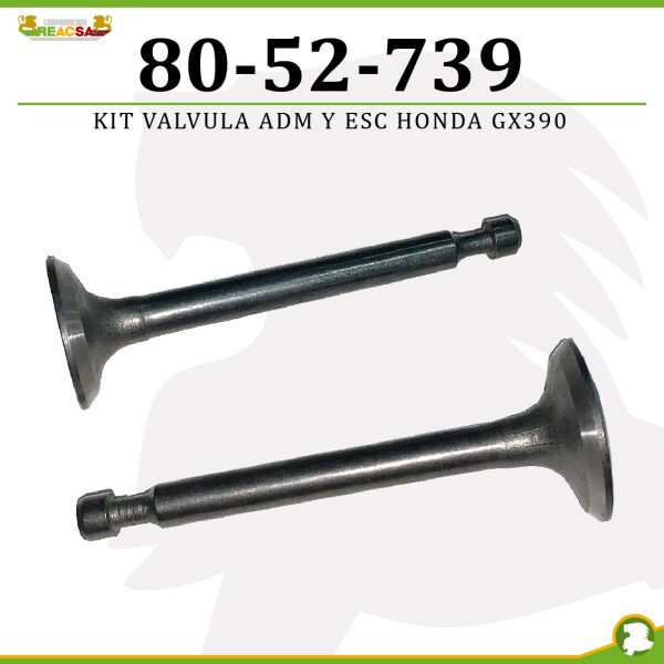 KIT VALVULA ADM Y ESC HONDA GX 390