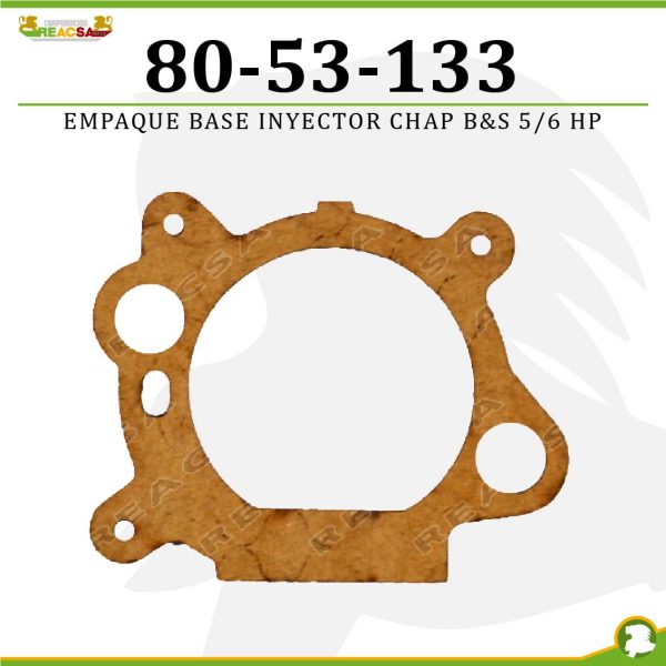 EMPAQUE BASE INYECTOR CHAP B&S 5/6 HP