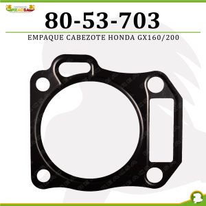 EMPAQUE CABEZOTE HONDA GX160/200