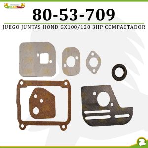 JUEGO JUNTAS HOND GX100 / 120 3 HP COMPACTADOR