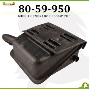 MUFLA GENERADOR 950W 2HP