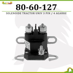 SOLENOIDE TRACTOR UNIV 3 PIN / 4 AGARRE