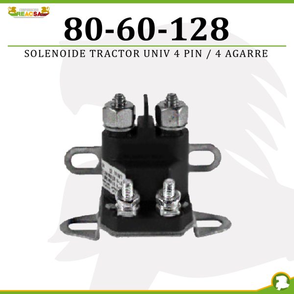 SOLENOIDE TRACTOR UNIV 4 PIN / 4 AGARRE (31-10772)