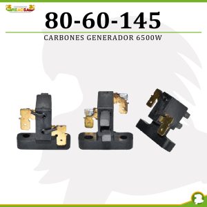 CARBONES GENERADOR 6500W