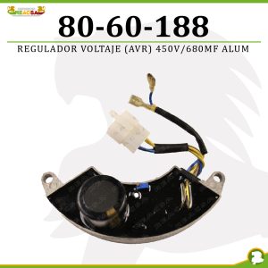 REGULADOR VOLTAJE (AVR) 450V/680MF ALUM