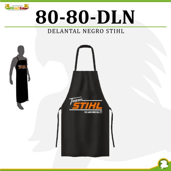 DELANTAL NEGRO STHIL