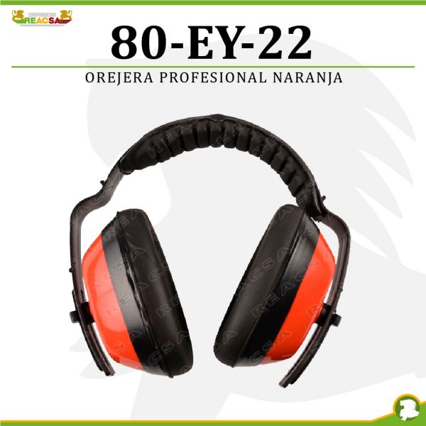 OREJERA PROFESIONAL NARANJA