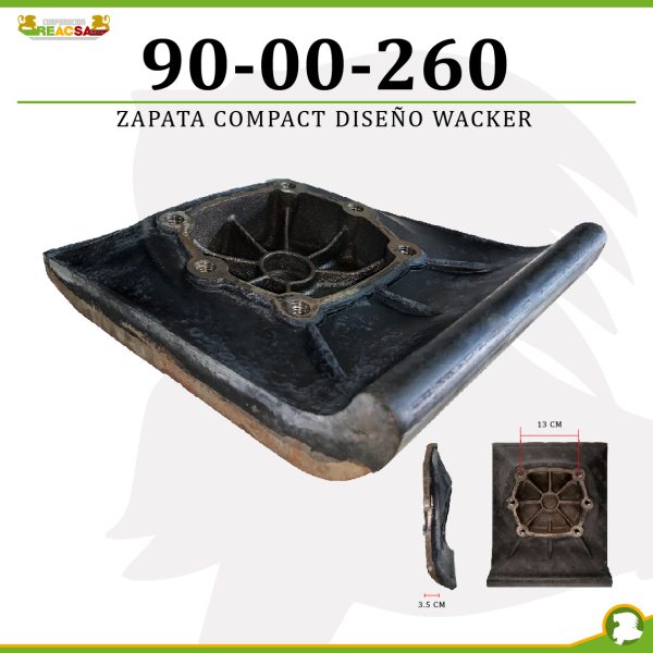 ZAPATA COMPACT DISENO WACKER