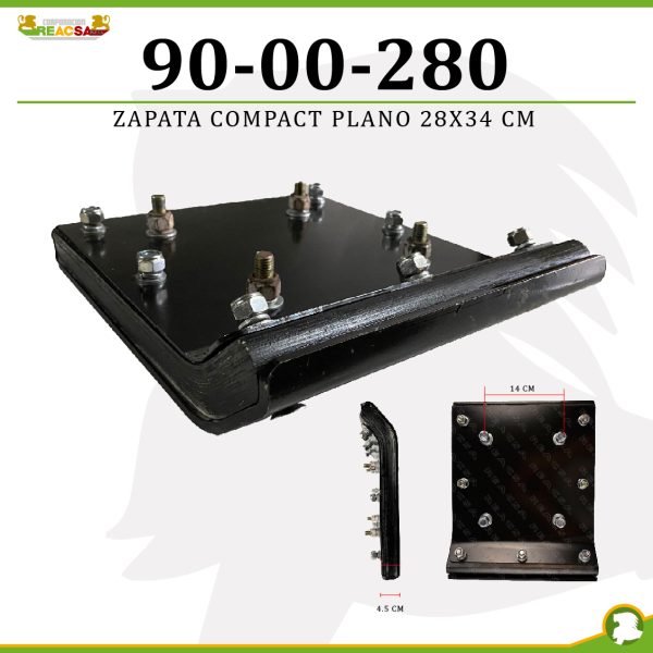 ZAPATA COMPACT PLANO  28*34 CM