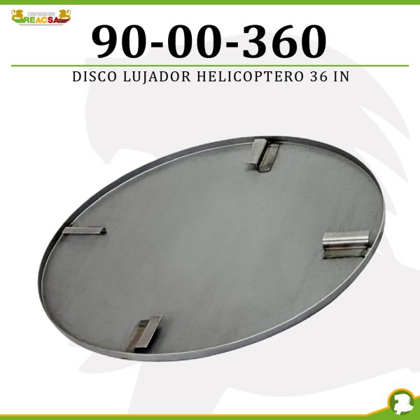 DISCO LUJADOR HELICOPTERO 36 IN