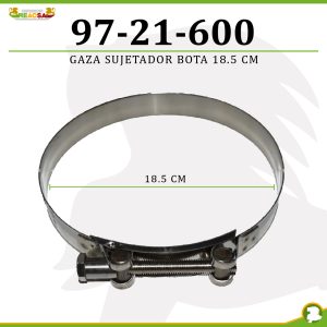 GAZA SUJETADOR BOTA 18.5 CM