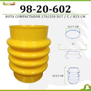 BOTA COMPACTADOR 170/250