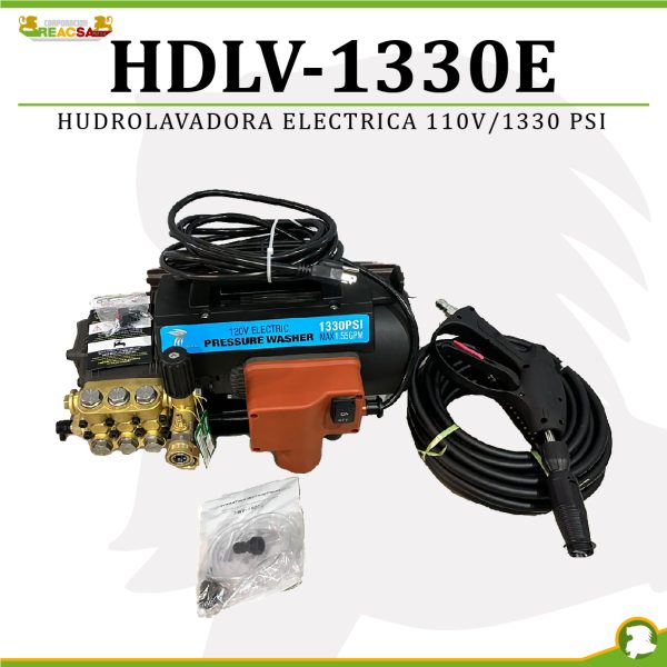 HIDROLAVADORA ELECTRICA 110V/1330 PSI