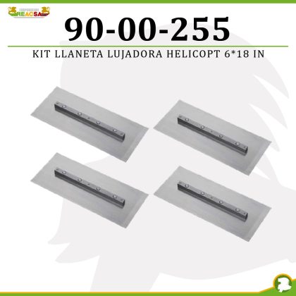 KIT LLANETA LUJADORA HELICOPT 6*18 IN