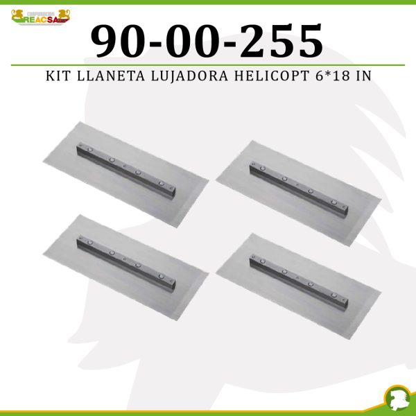 KIT LLANETA LUJADORA HELICOPT 6*18 IN